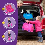 Trunki Ride On Hardside Case in Pink