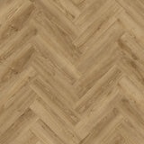 Elka Kentucky Oak Honey Brown Herringbone Vinyl Flooring - SAMPLE ONLY