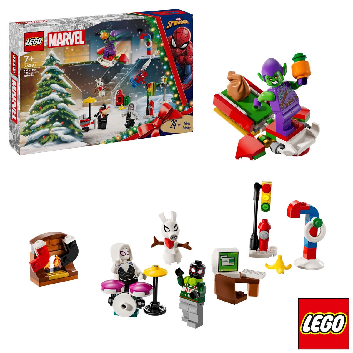 LEGO Super Heroes Spiderman Advent Calendar Item Image