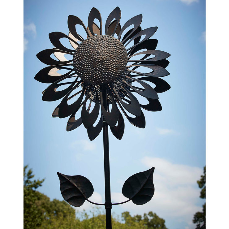 6ft 11'' (213cm) Sunflower Wind Spinner Costco UK