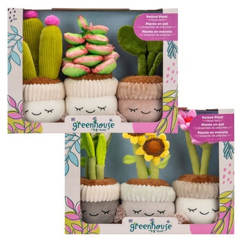 Russ Greenhouse Cactus or Flower 3-Pack Assortment (3+ Years)