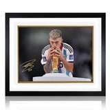 Lisandro Martinez Signed Argentina Framed Image