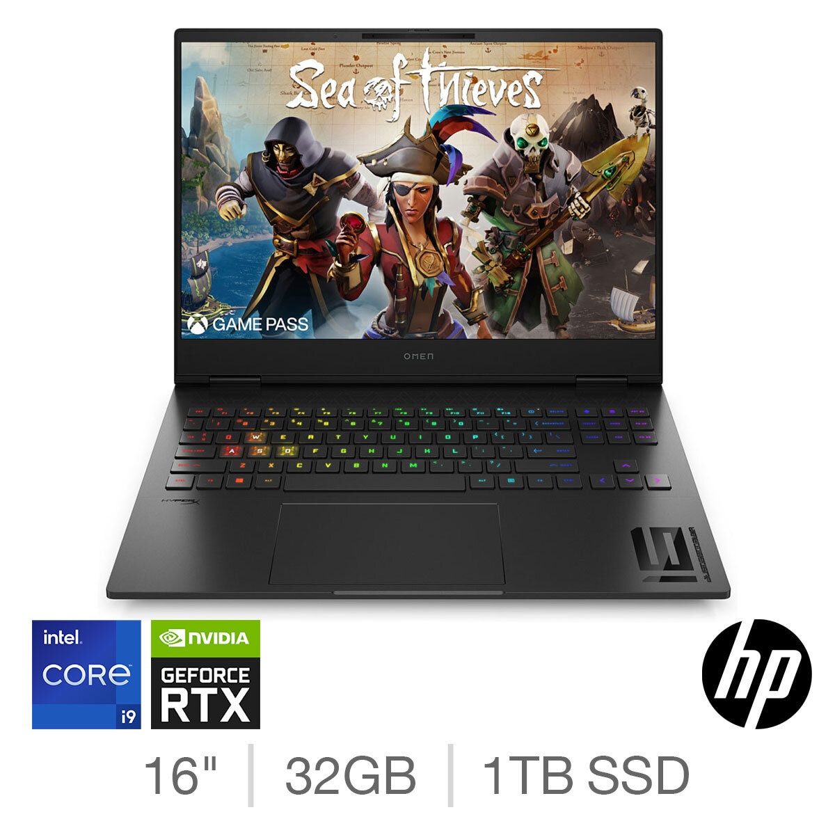 HP OMEN Transcend, Intel Core i9, 32GB RAM, 1TB SSD, NVIDIA GeForce RTX 4070, 16 inch Gaming Laptop, 16-u1002na