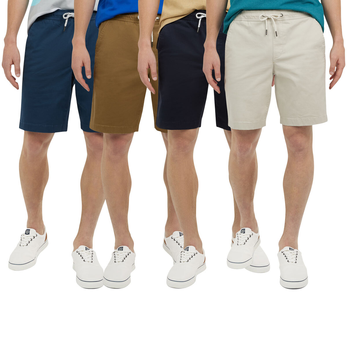 Chaps Men’s Reese Flex Pull-On Short in 4 Colours & 4 Sizes