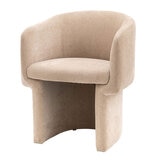 Gallery Holm Cream Fabric Dining Chair