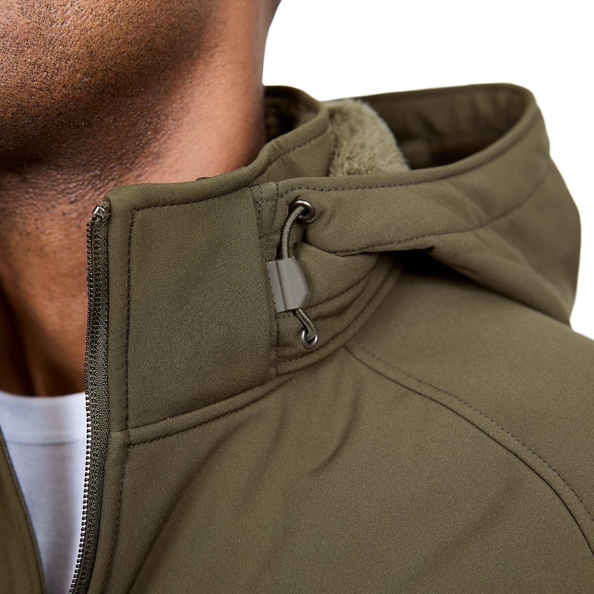 Kirkland Signature Men's Softshell Jacket in Olive