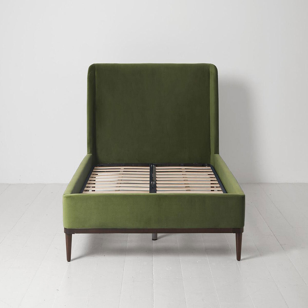 Swyft Bed 02 Green Velvet Bed Frame in 3 Sizes