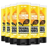 Original Source Zesty Lemon Shower Gel, 6 x 250ml