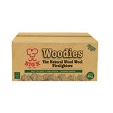 Big K Woodies Natural Wood Wool Firelighters, 2kg