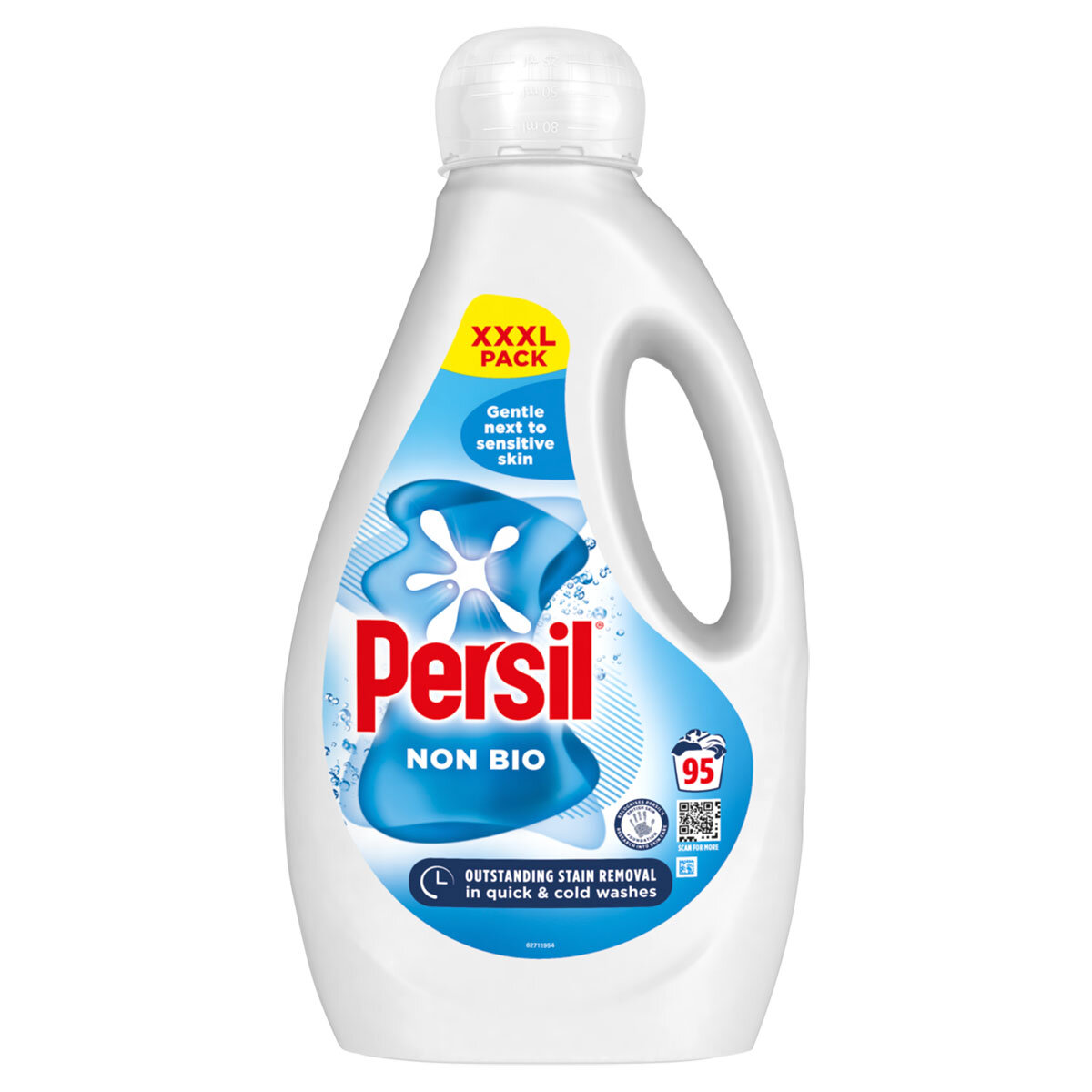 Persil Non-Bio Laundry Liquid, 95 Washes (2.565L)