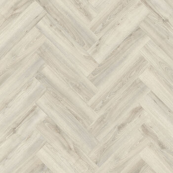 Elka Kentucky Oak Beige Luxury Herringbone Vinyl Flooring Planks with Foam Underlay - 0.794 m² Per Pack