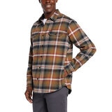 Orvis Men's Heavy Weight Shirt in Brown