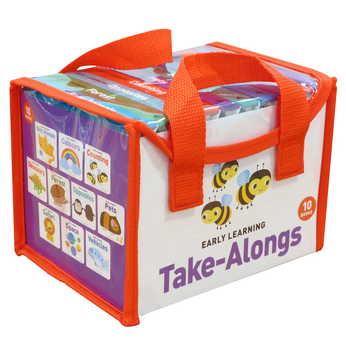 Carry Along x10 Board Books: Early Learning