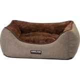 KS Rectangular Nuzzler grey dog bed