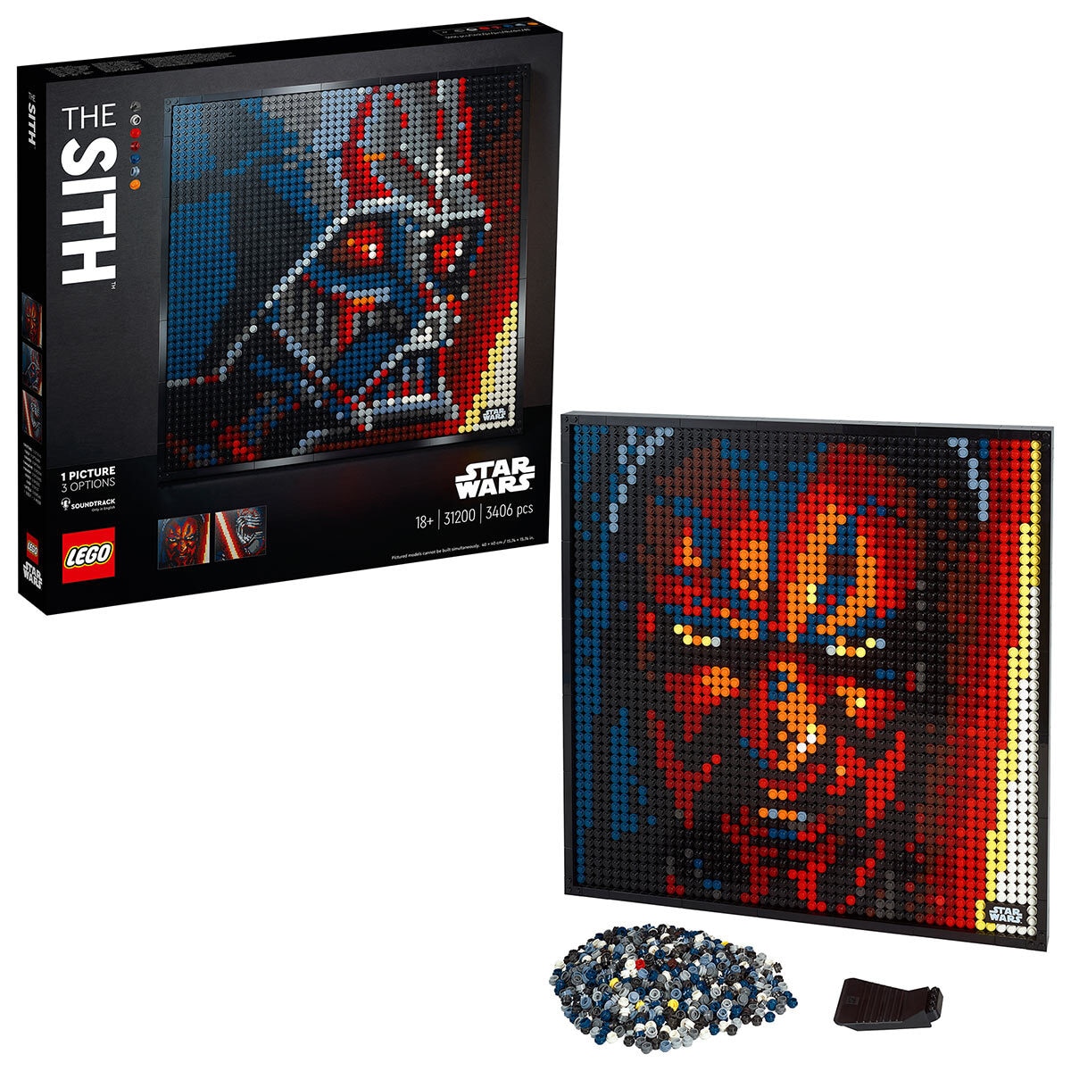 Lego Art the sith construction piece