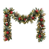 Buy 9ft LED Garland Lifestyle1 Image at Costco.co.uk