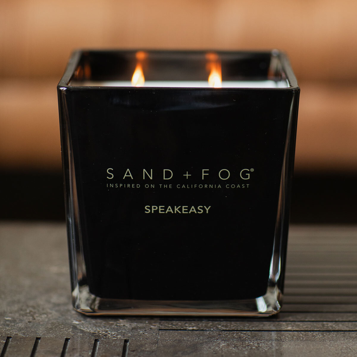 Sand & Fog Square 4 Wick Candle in Speakeasy | Costco UK