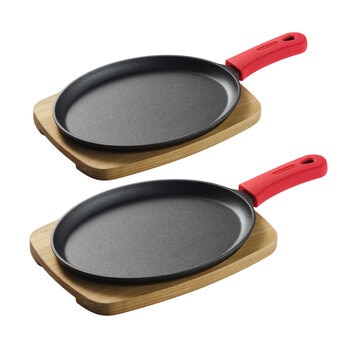 Tramontina Fajita Pan Set, 4 Piece