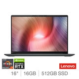 Lenovo 5 Pro, AMD Ryzen 7 6800HS, 16GB RAM, 512GB SSD, NVIDIA GeForce RTX 3050Ti, 16 Inch Laptop