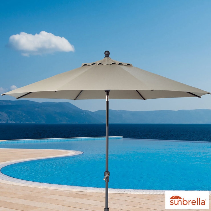 Activa Proshade 10ft 3 05m Aluminium Market Umbrella In 4 Colours Costco Uk