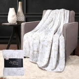 Life Comfort Printed Plush Throw in 3 colours, 152 x 177 cm