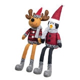 Buy Shelf Sitters Assortment Reindeer & Penguin Overview Image at Costco.co.uk