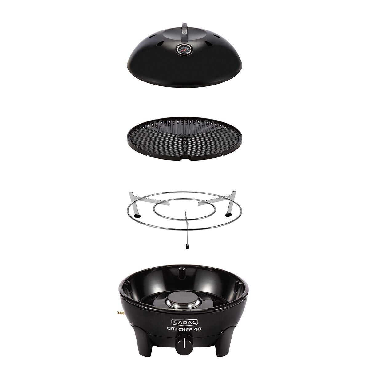 Cadac Dometic Black Citi Chef 40 Gas BBQ