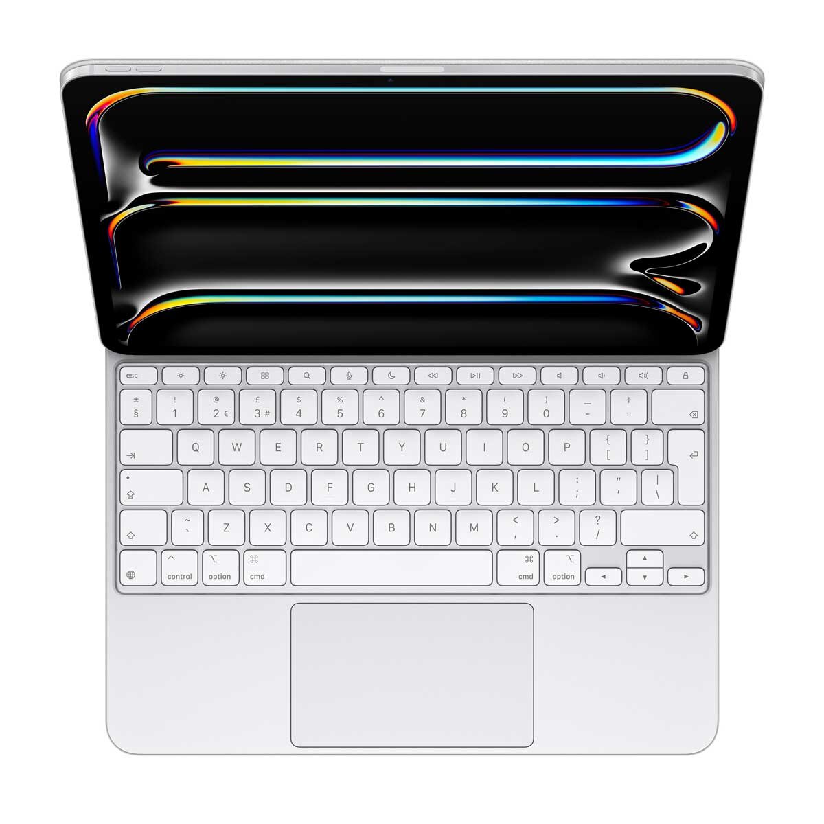 Apple Magic Keyboard for iPad Pro 13 inch (7th generation) - British English - White, MWR43B/A