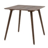 Gallery Hatfield Smoked Square Dining Table, Seats 4