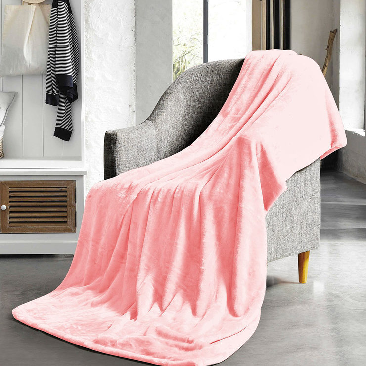 Charisma Ultrasoft Yarn Queen Blanket, 248 x 233 cm in 5 ...