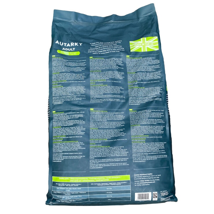 Autarky Complete Dog Food Chicken Dinner, 18kg Autarky Complete Dog Food Chicken Dinner, 18kg