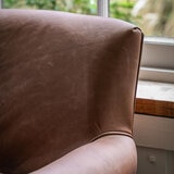 Gallery Mr. Paddington Vintage Brown Leather Armchair