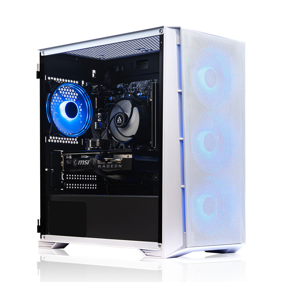 AWD-IT Candidus 4 Gaming PC, R5-5500, AMD Radeon RX 6650 XT, 16GB RAM, 1TB SSD, ACF-76B-4A8