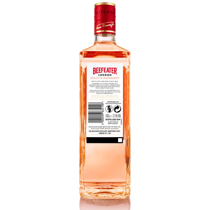 Beefeater London Peach And Raspberry Gin 70cl Costco Uk