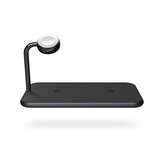 Zens Aluminium Dual and Watch 3 in 1 Wireless Charger - Black