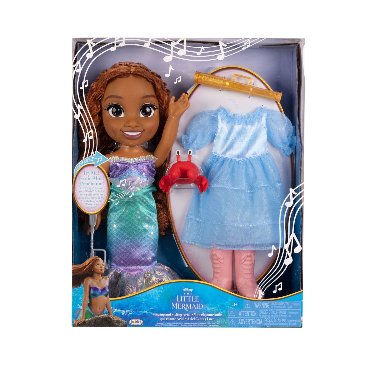 Disney My Singing Styling Doll Ariel Costco UK