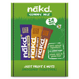 Front on shot of box of Nakd bars