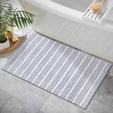 Devgiri Fashion Bath Mat in Blue, 60 x 91 cm