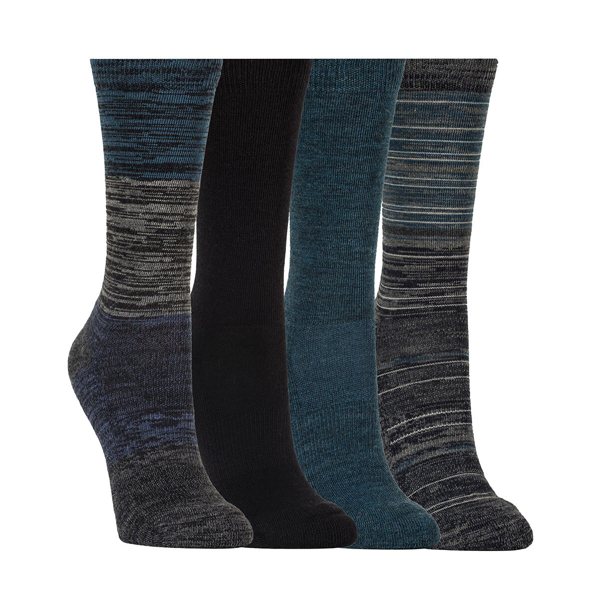 Kirkland Signature Ladies Merino Wool Blend Sock, 4 Pack