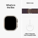 Buy Apple Watch Ultra GPS + Cellular, 49mm Titanium Case with Indigo Alpine Loop at costco.co.uk