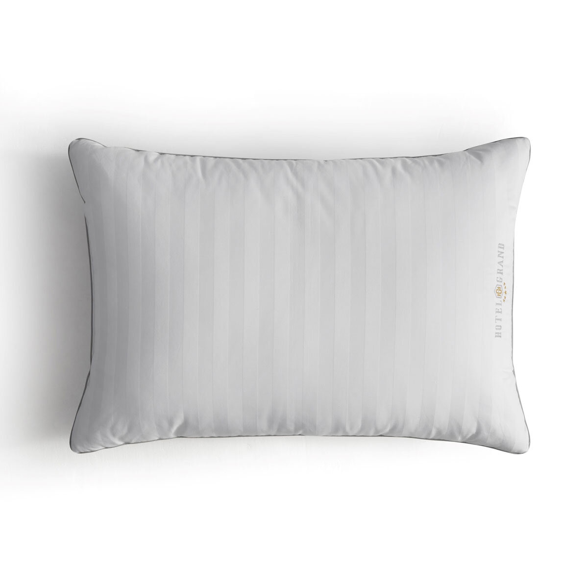 Hotel Grand Feather & Down Rolled Pillow, 2 Pack