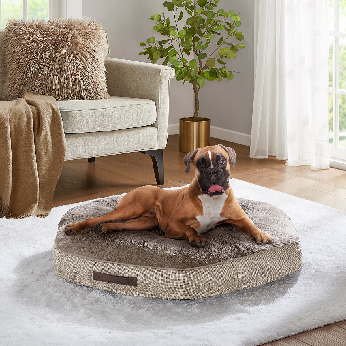 Kirkland Signature Hexagon Napper Pet Bed 42 106.7cm i