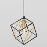 Artika Imperium 1-Pendant Light Fixture in Black & Gold PDT1-IM-5LBG40 at costco.co.uk