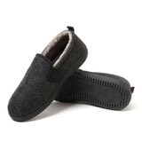 Dearfoam Mens Felted Closed Back Slipper