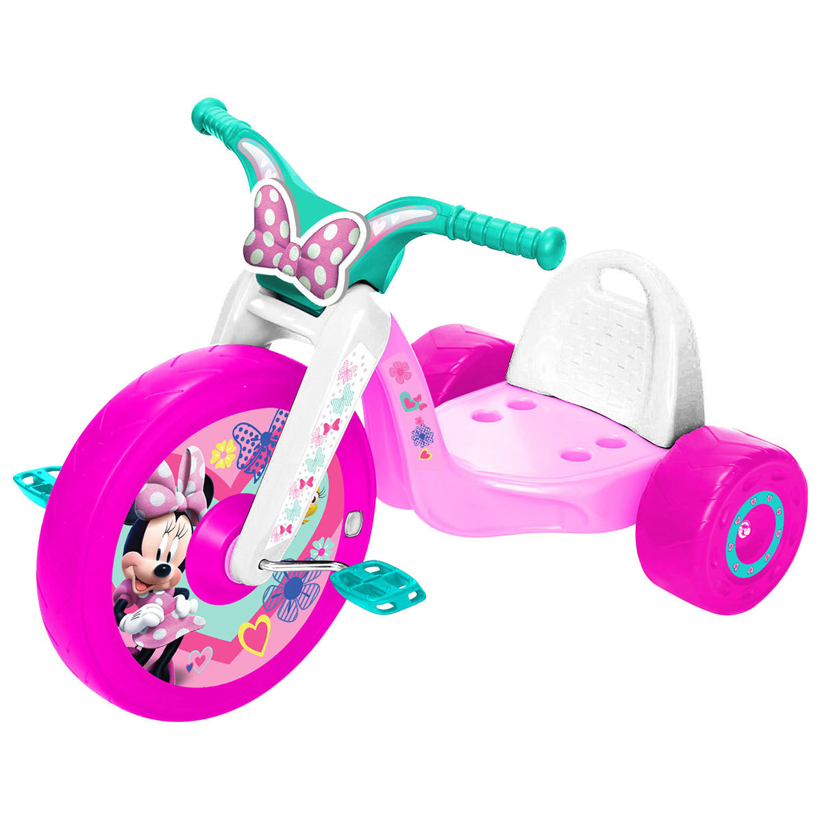 Minnie Fly Wheels 15" (38.1cm) Junior Cruiser With LED Lights (3+ Years)
