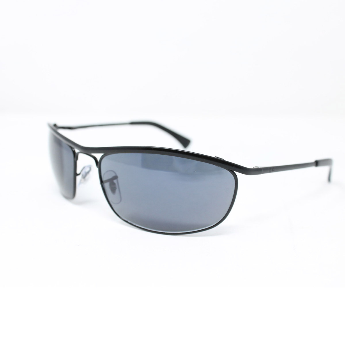 Ray-Ban Olympian Black Sunglasses with Blue Lenses, RB3119 9161RS ...