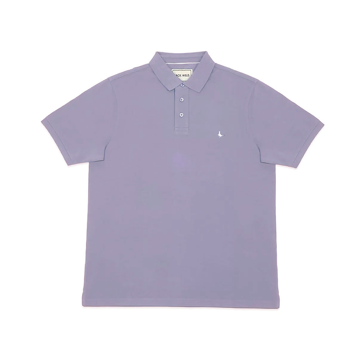 Jack Wills Youth Polo in Grey & Purple