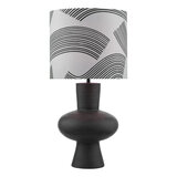 Miho Black/Bronze Table Lamp With Shade