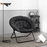 Idea Nuova Oversized Saucer Folding Chair Lifestyle