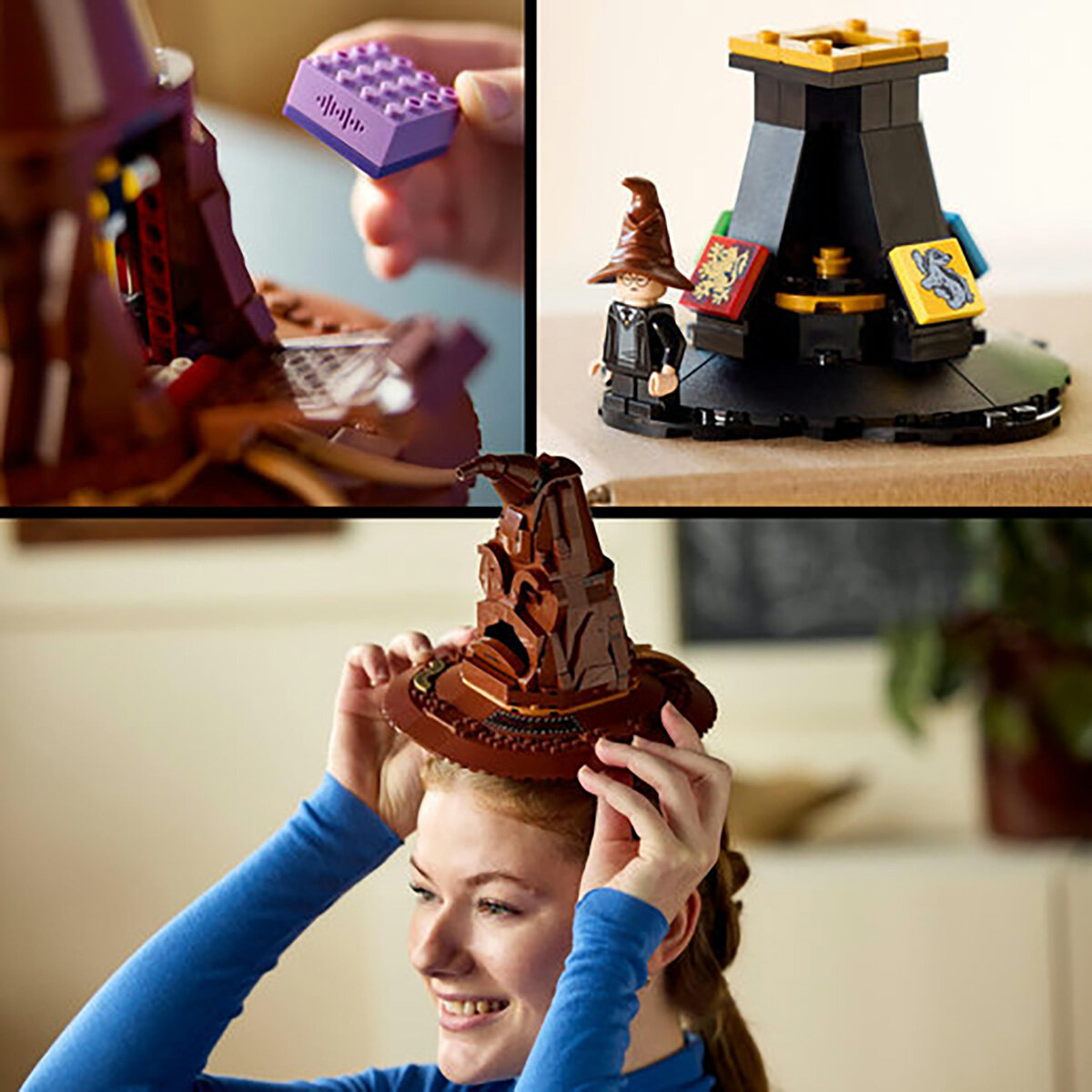 Buy LEGO Harry Potter Talking Sorting Hat Lifestyle Image at Costco.co.uk